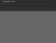 Tablet Screenshot of lukasystem.com